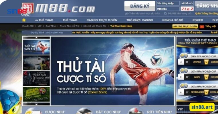 M88 – trang web tài xỉu uy tín rút tiền thật